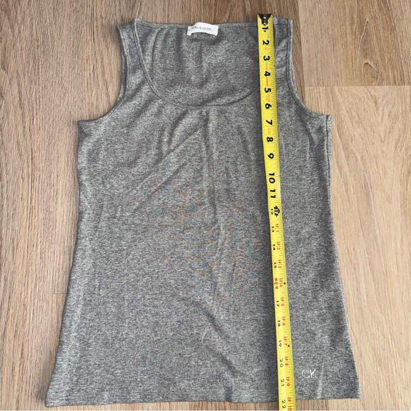 Calvin Klein Basics Dark Gray Tank Top - Size Medium - Picture 6 of 6